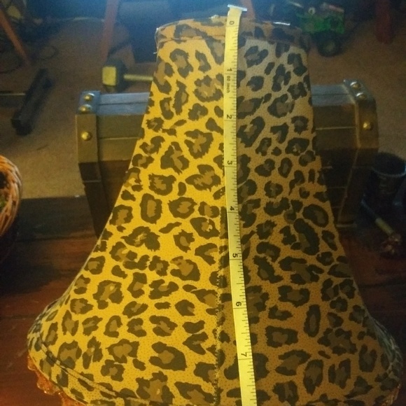 Vintage Leopard Lamp Shades - Picture 2 of 4